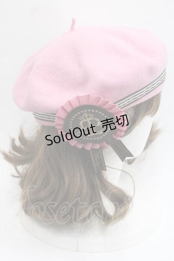 画像3: Angelic Pretty / Chocolate Rosetteベレー  ピンク I-25-11-18-100-AP-AC-SA-ZI (3)