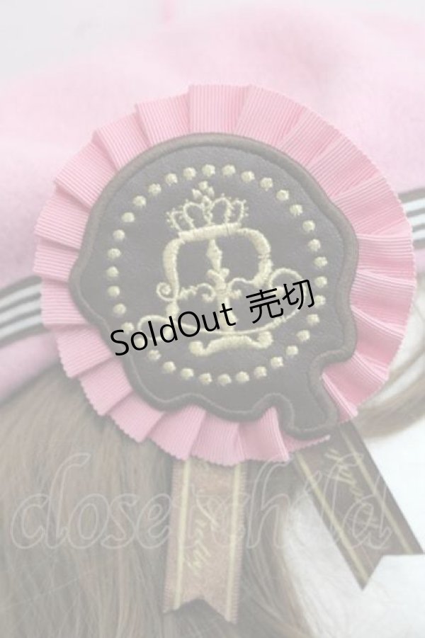 画像5: Angelic Pretty / Chocolate Rosetteベレー  ピンク I-25-11-18-100-AP-AC-SA-ZI (5)