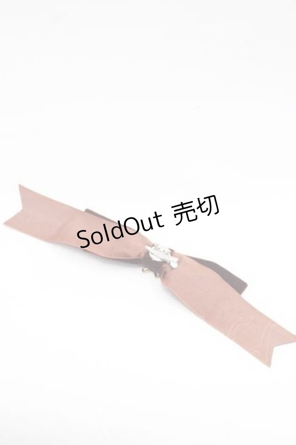 画像2: LOLITAその他(お買取対象外) / ベルベットクマチャームリボンクリップ  ブラウン I-25-11-18-107-LO-ZA-SA-ZI (2)