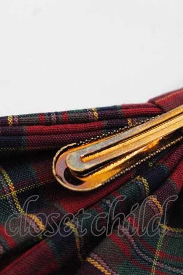 画像4: LOLITAその他(お買取対象外) / チェックリボンクリップ  レッド I-25-11-18-108-LO-ZA-SA-ZI (4)