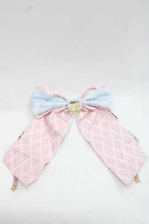 画像2: Nyanya / 山茶歌謠リボンコーム  浅葱 I-25-11-18-111-EL-ZA-SA-ZI (2)