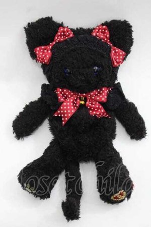 画像: BABY,THE STARS SHINE BRIGHT / ねこくみゃポシェット  黒 I-25-11-18-117-BA-BG-SA-ZI