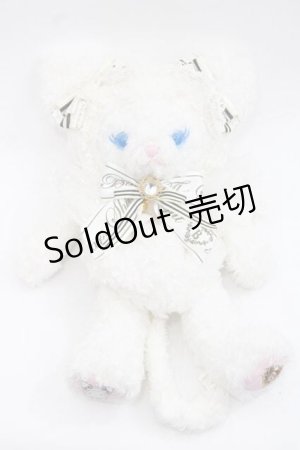 画像: BABY,THE STARS SHINE BRIGHT / Petit chat blancなねこくみゃちゃんポシェット  白 I-25-11-18-118-BA-BG-SA-ZI