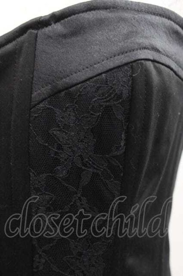 alice auaa / ロングコルセットビスチェ 3 ブラック I-25-11-18-021-AA