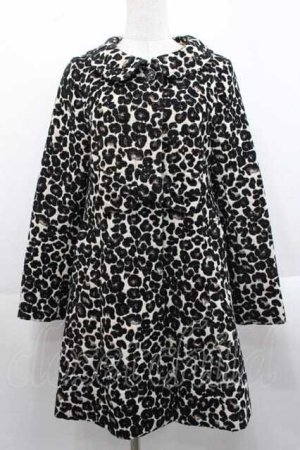 画像: Emily Temple cute / レオパードジャガードコート  ベージュ I-25-11-18-026-ET-CO-SA-ZI