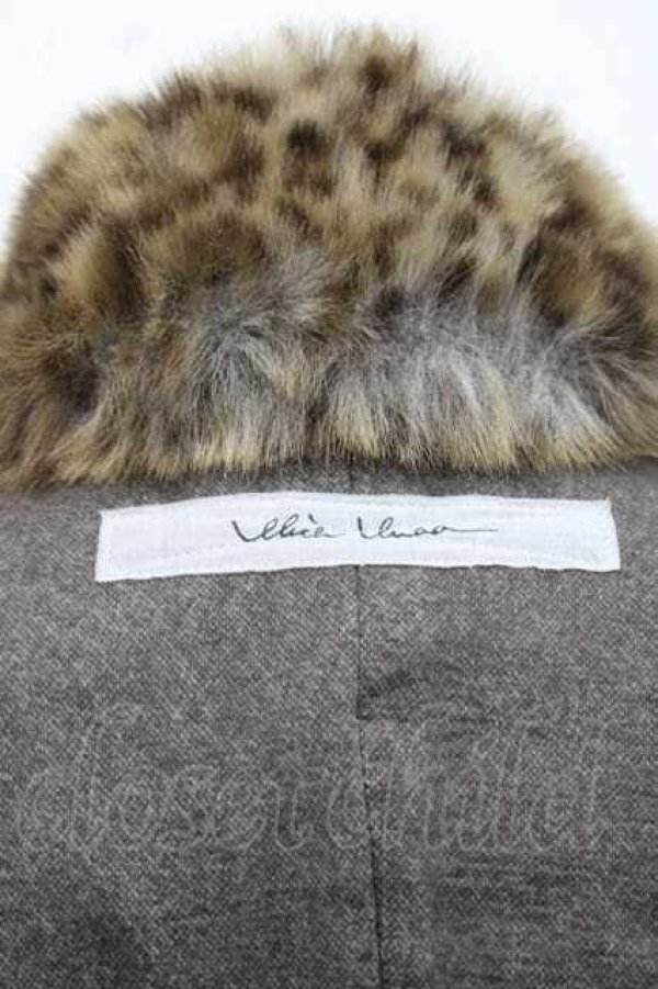 画像3: alice auaa / 虫喰いコート 3 ベージュ I-25-11-18-030-AA-CO-SA-ZI (3)