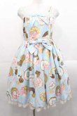 画像1: Angelic Pretty / Baked Sweets Parade Special ジャンパースカート Set  サックス I-25-11-18-032-AP-OP-SA-ZI (1)