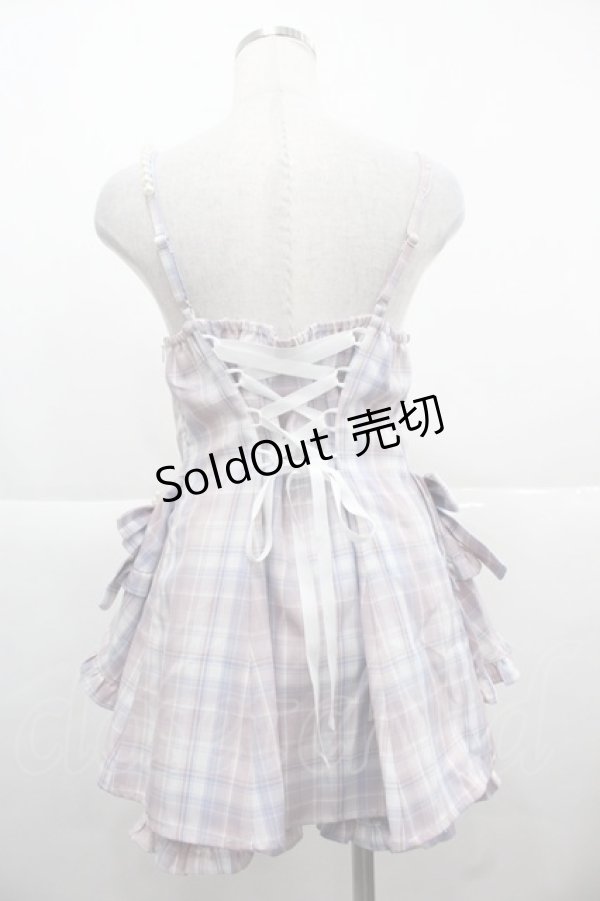 画像2: Ank Rouge / リボンフリフリセットアップ  ピンクＸ青 I-25-11-24-069-CA-OP-SA-ZI (2)