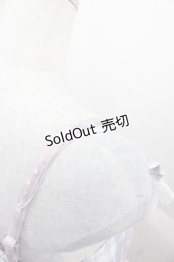 画像3: Ank Rouge / リボンフリフリセットアップ  ピンクＸ青 I-25-11-24-069-CA-OP-SA-ZI (3)