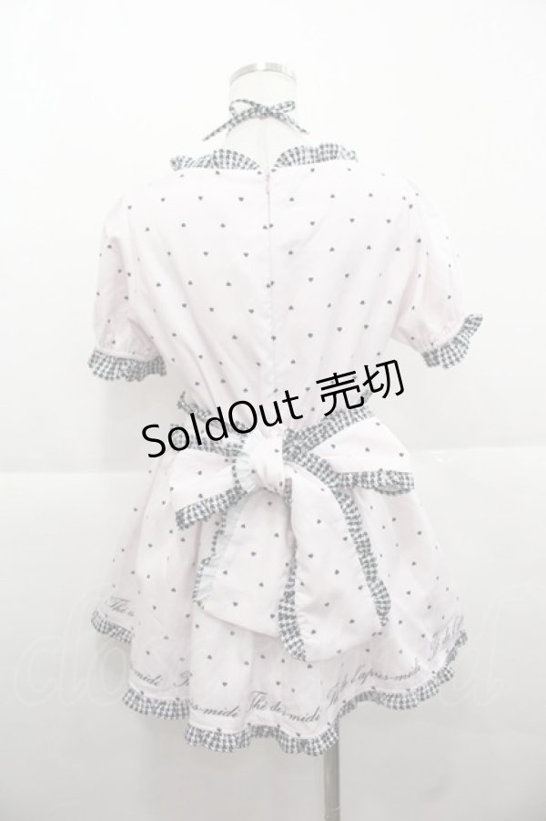 画像2: Ank Rouge / ハートドットＸ千鳥セットアップ  ピンクＸ黒 I-25-11-24-072-CA-PA-SA-ZI (2)