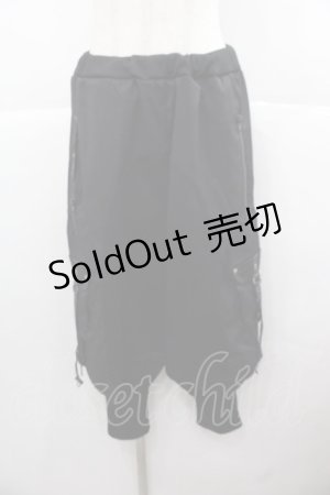 画像: Qutie Frash / カーゴパンツ  黒 I-25-11-24-089-QU-PA-SA-ZI