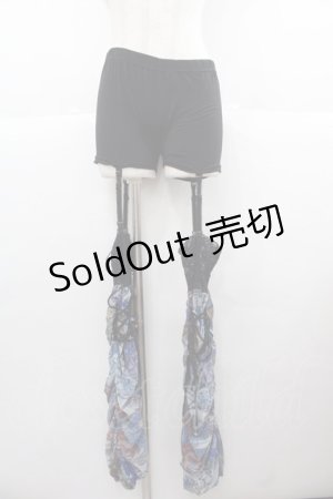 画像: Qutie Frash / インナーレッグパンツ  黒 I-25-11-24-090-QU-PA-SA-ZI