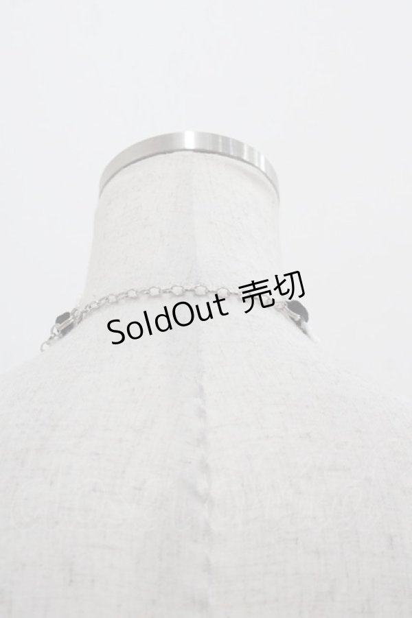 画像2: MILK / Lace decoチョーカー  白Ｘ黒 I-25-11-24-094-ML-AC-SA-ZI (2)