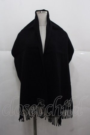 画像: MILK / マフラー  ブラック I-25-11-24-097-ML-ZA-SA-ZI