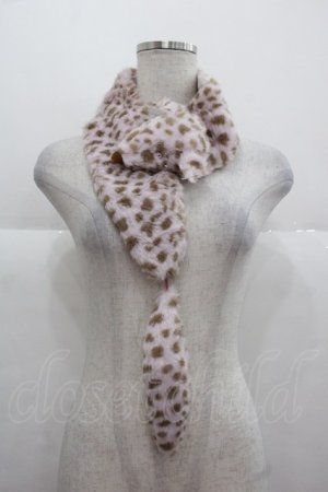 画像: MILK / アニマルマフラー  ピンク I-25-11-24-098-ML-ZA-SA-ZI