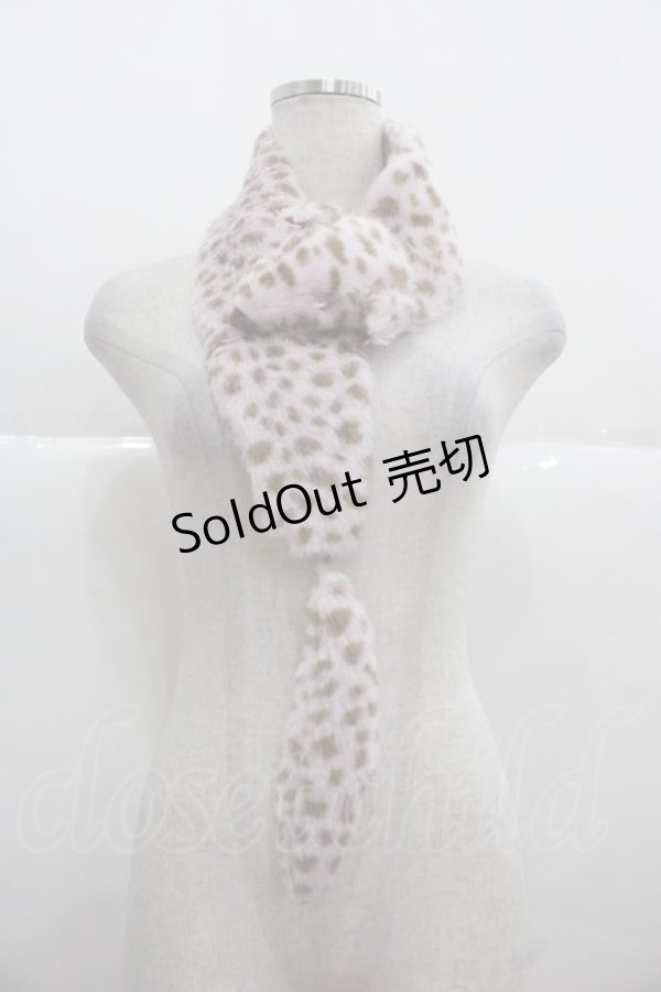 画像1: MILK / アニマルマフラー  ピンク I-25-11-24-099-ML-ZA-SA-ZI (1)