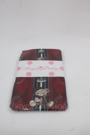 画像: Angelic Pretty / British Bearタイツ  赤 I-25-11-24-119-AP-ZA-SA-ZI
