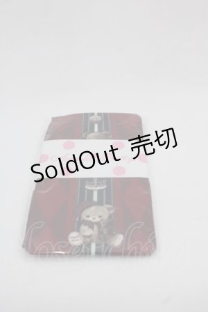 画像: Angelic Pretty / British Bearタイツ  赤 I-25-11-24-119-AP-ZA-SA-ZI