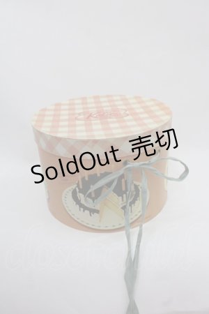 画像: Katie / 帽子箱  オレンジ I-25-11-24-123-LO-ZA-SA-ZI