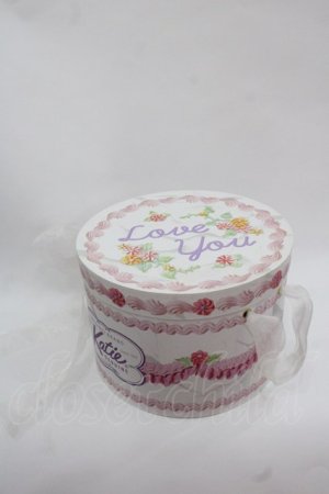 画像: Katie / 帽子箱  ホワイト I-25-11-24-124-LO-ZA-SA-ZI