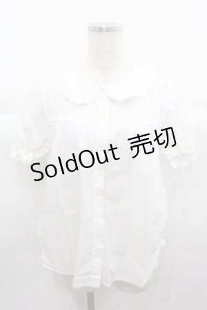 画像: Katie / GIRL-SITS! puff blouse XS ホワイト I-25-11-24-017-LO-BL-SA-ZI