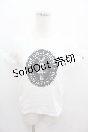 画像: Katie / BUNNY DOLL tee S ホワイト I-25-11-24-021-LO-TS-SA-ZI