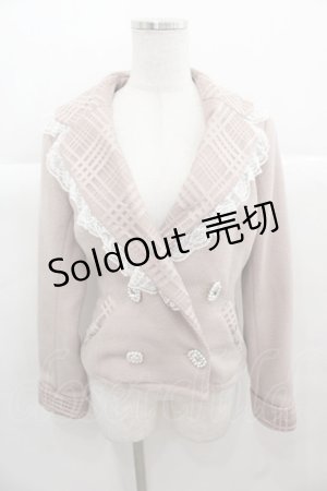 画像: Ank Rouge / バックスピンドルセーラージャケット  ピンク I-25-11-24-025-CA-JA-SA-ZI