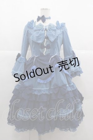 画像: Angelic Pretty / アフロディーテドレス  青 I-25-11-24-041-AP-OP-SA-ZI