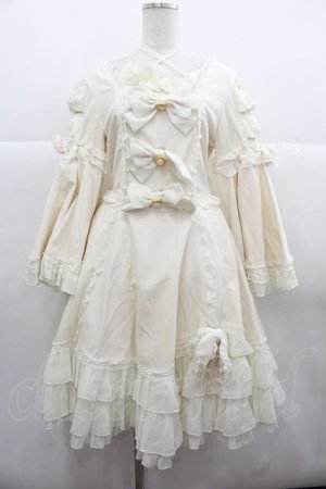 画像: metamorphose / 別珍ドレッシィワンピース  アイボリー I-25-11-24-042-ME-OP-SA-ZI