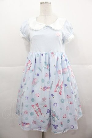 画像: Angelic Pretty / Fancyホスピタルカットワンピース  サックス I-25-11-24-045-AP-OP-SA-ZI