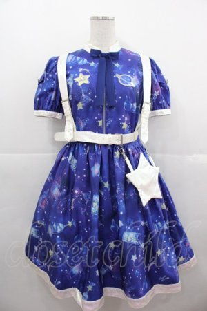 画像: Angelic Pretty / Galaxy Cocktailワンピース  ネイビー I-25-11-24-046-AP-OP-SA-ZI