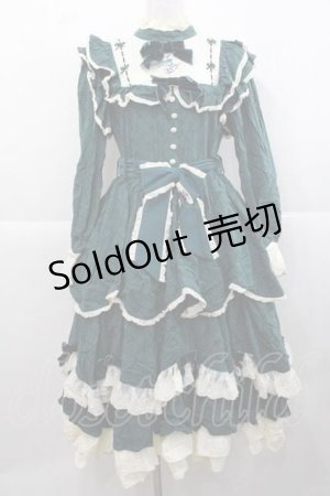 画像: Hoshibako Works / 西洋人形魔法ワンピース  グリーン I-25-11-27-031-LO-OP-SA-ZI