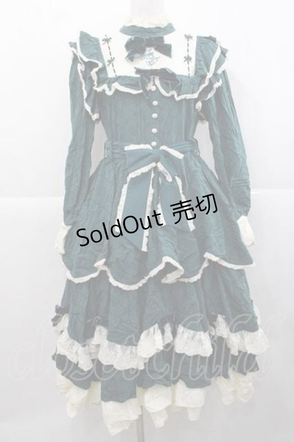 画像1: Hoshibako Works / 西洋人形魔法ワンピース  グリーン I-25-11-27-031-LO-OP-SA-ZI (1)