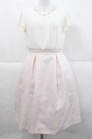 画像: axes femme / ツイードドッキングワンピース M ピンク I-25-11-27-034-AX-OP-SA-ZI