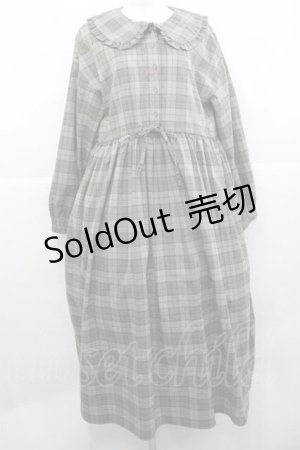 画像: merry jenny / チェックワンピース  グリーン I-25-11-27-036-LO-OP-SA-ZI