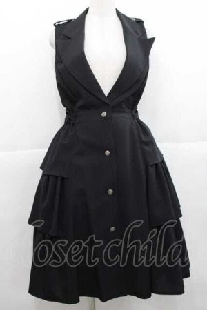 画像: MIHO MATSUDA / ジャンパースカート・シェング  黒 I-25-11-27-042-GO-OP-SA-ZI