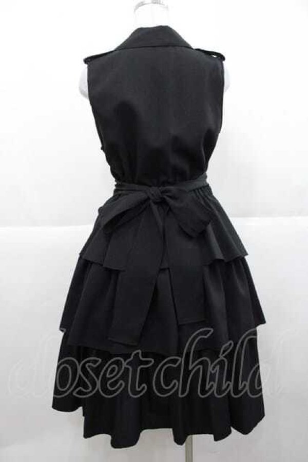 画像2: MIHO MATSUDA / ジャンパースカート・シェング  黒 I-25-11-27-042-GO-OP-SA-ZI (2)