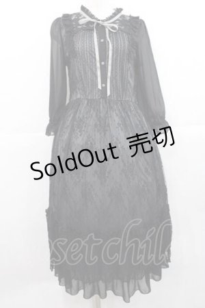 画像: axes femme / 総レースワンピース M ブラック I-25-11-27-043-AX-OP-SA-ZI