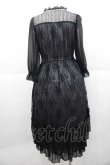 画像2: axes femme / 総レースワンピース M ブラック I-25-11-27-043-AX-OP-SA-ZI (2)