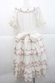 画像2: PINK HOUSE / フルーツ刺繍フリルワンピース  アイボリー I-25-11-27-049-LO-OP-SA-ZI (2)
