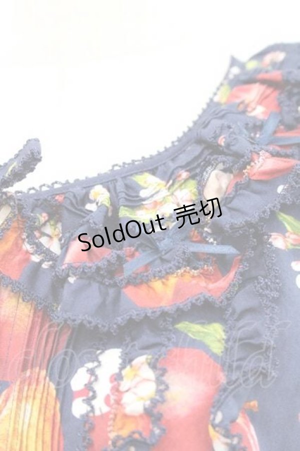 画像4: PINK HOUSE / HELLO KITTY Patterned Long One-piece  ネイビー I-25-11-27-053-LO-OP-SA-ZI (4)