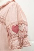 画像4: PINK HOUSE / 関西限定ハートパッチワークワンピース  ピンク I-25-11-27-054-LO-OP-SA-ZI (4)