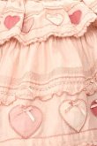 画像5: PINK HOUSE / 関西限定ハートパッチワークワンピース  ピンク I-25-11-27-054-LO-OP-SA-ZI (5)