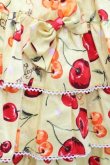 画像3: metamorphose / Vintage Cherryフリルスカート  イエロー I-25-11-27-056-ME-SK-SA-ZI (3)