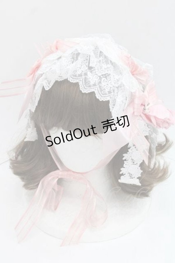 画像1: BABY,THE STARS SHINE BRIGHT / Veronica Elisseヘッドドレス  ピンク I-25-11-27-078-BA-AC-SA-ZI (1)