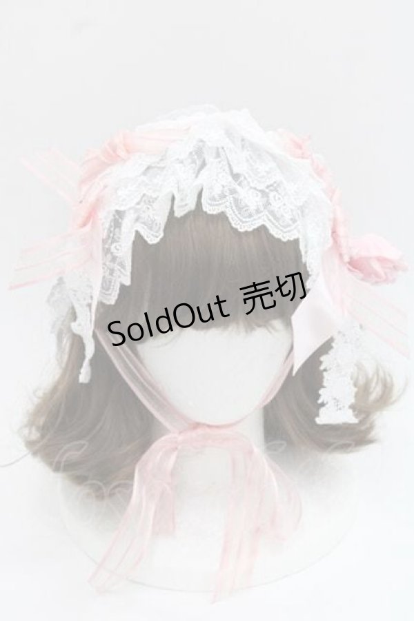 画像2: BABY,THE STARS SHINE BRIGHT / Veronica Elisseヘッドドレス  ピンク I-25-11-27-078-BA-AC-SA-ZI (2)