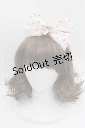 画像: Emily Temple cute / ローズブーケリボンカチューシャ  ピンクドット I-25-11-27-081-ET-AC-SA-ZI