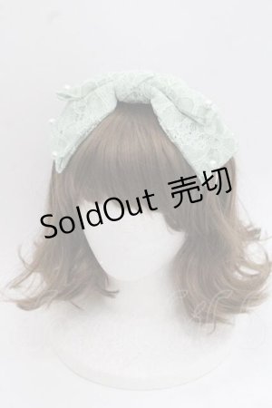 画像: Angelic Pretty / Holy Lacy Dollカチューシャ  ミント I-25-11-27-082-AP-AC-SA-ZI