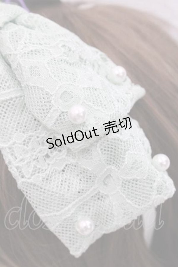 画像3: Angelic Pretty / Holy Lacy Dollカチューシャ  ミント I-25-11-27-082-AP-AC-SA-ZI (3)