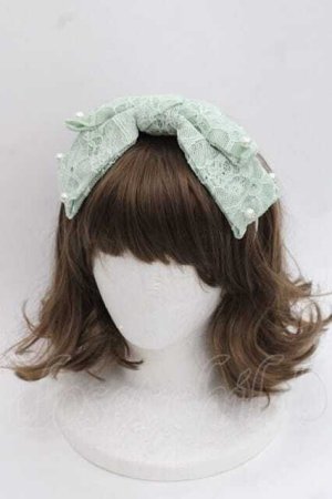 画像: Angelic Pretty / Holy Lacy Dollカチューシャ  ミント I-25-11-27-083-AP-AC-SA-ZI